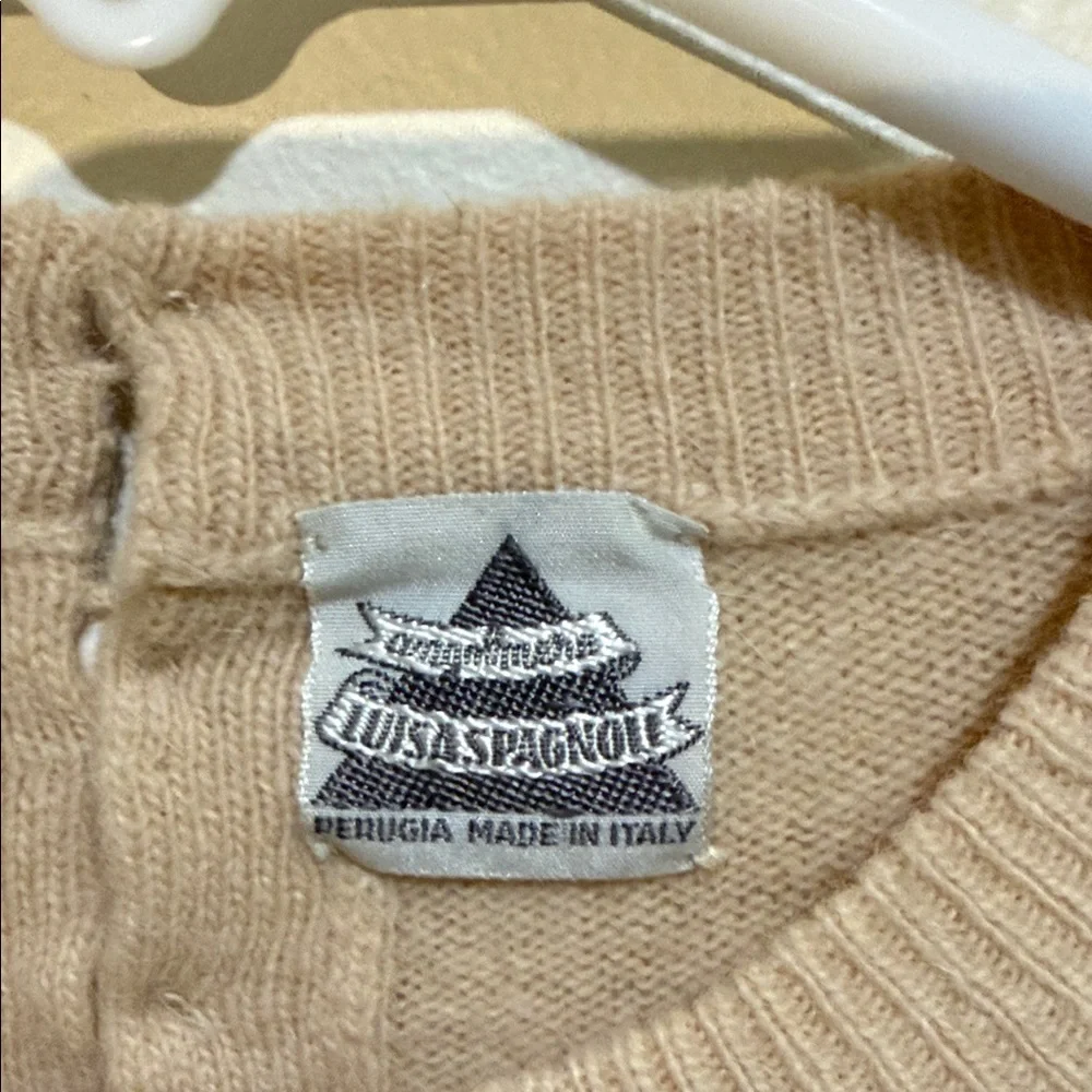 Luisa Spagnoli Camel Knit Sweater - Picture 2 of 11
